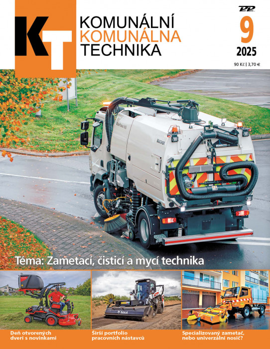 Obálka časopisu Komunální technika