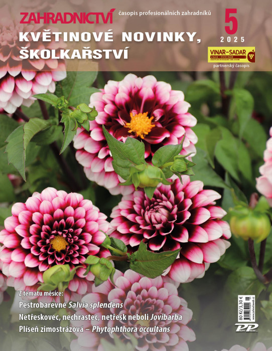 Obálka časopisu Zahradnictví/Vinař - Sadař