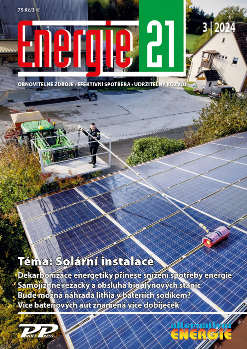 Obálka časopisu Energie 21/Alternativní energie