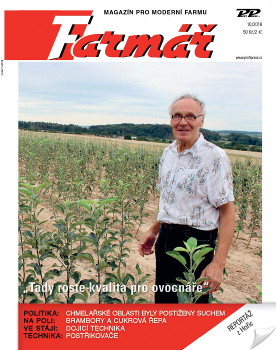 Obálka titulu Farmář - vydání č. 10/2018