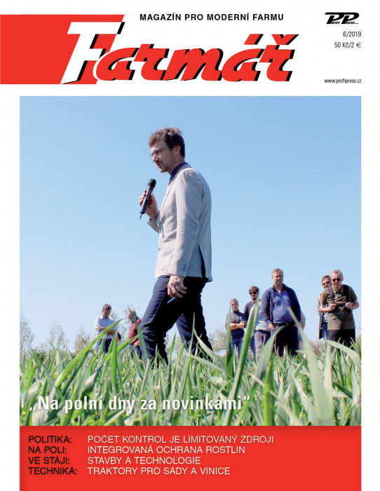 Obálka titulu Farmář - vydání č. 6/2019