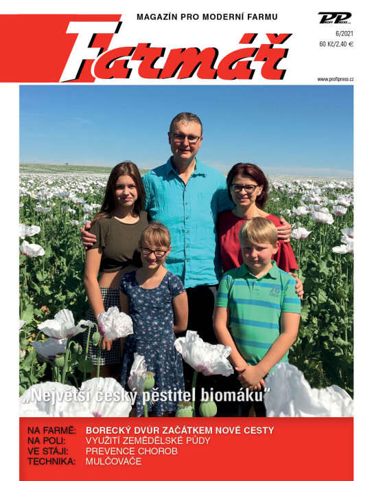 Obálka titulu Farmář - vydání č. 6/2021