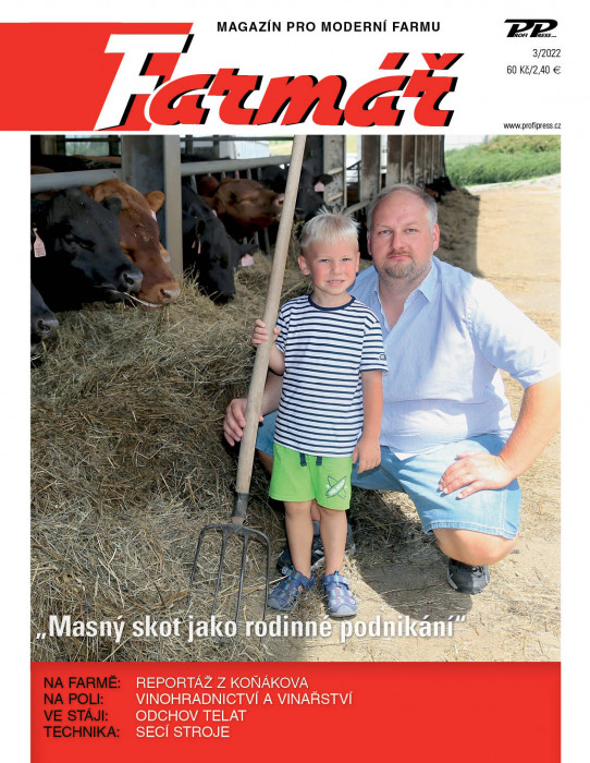 Obálka titulu Farmář - vydání č. 3/2022
