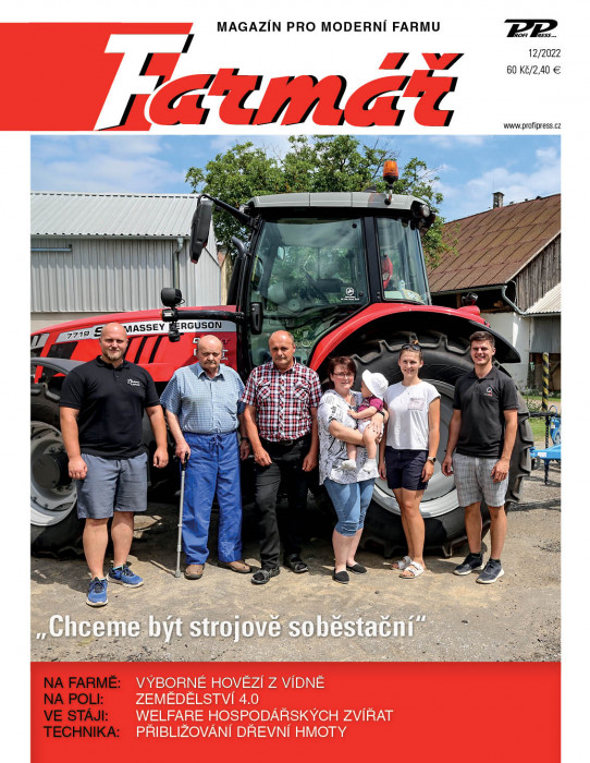 Obálka titulu Farmář - vydání č. 12/2022