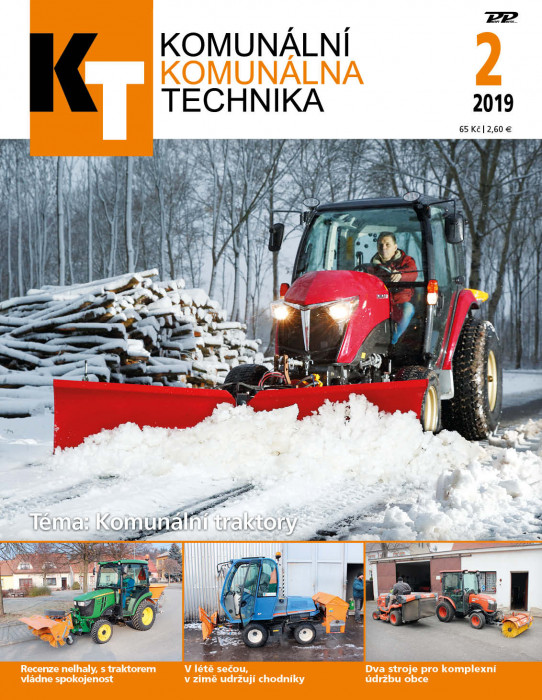 Obálka titulu Komunální technika - vydání č. 2/2019