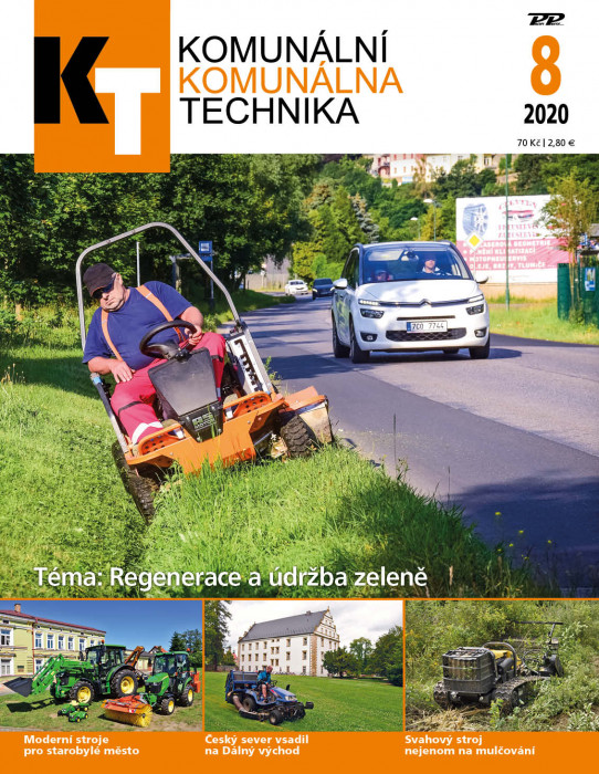 Obálka titulu Komunální technika - vydání č. 8/2020