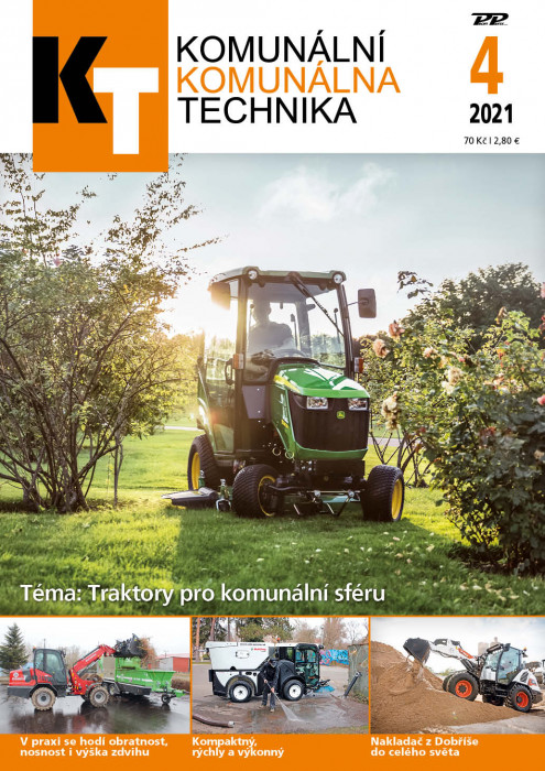 Obálka titulu Komunální technika - vydání č. 4/2021