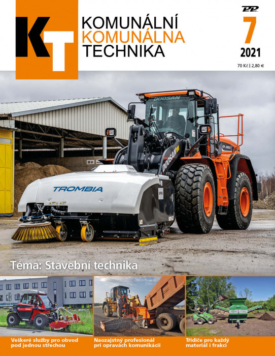 Obálka titulu Komunální technika - vydání č. 7/2021