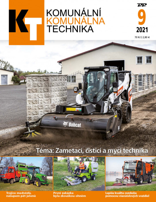 Obálka titulu Komunální technika - vydání č. 9/2021