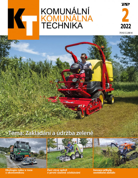 Obálka titulu Komunální technika - vydání č. 2/2022