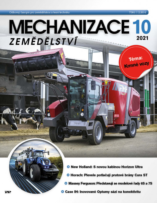 Obálka titulu Mechanizace zemědělství - vydání č. 10/2021