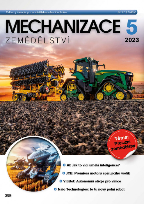 Obálka titulu Mechanizace zemědělství - vydání č. 5/2023