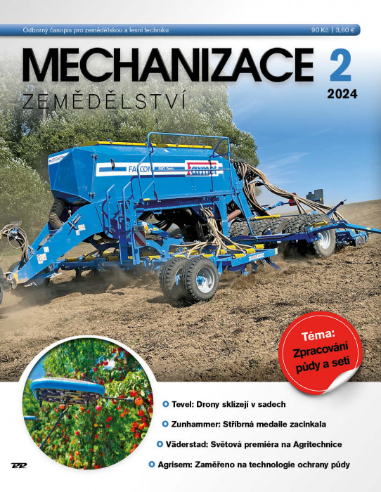 Obálka titulu Mechanizace zemědělství - vydání č. 2/2024