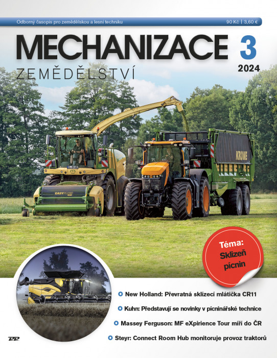 Obálka titulu Mechanizace zemědělství - vydání č. 3/2024