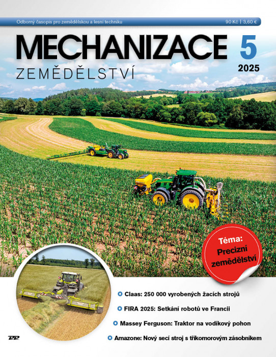 Obálka titulu Mechanizace zemědělství