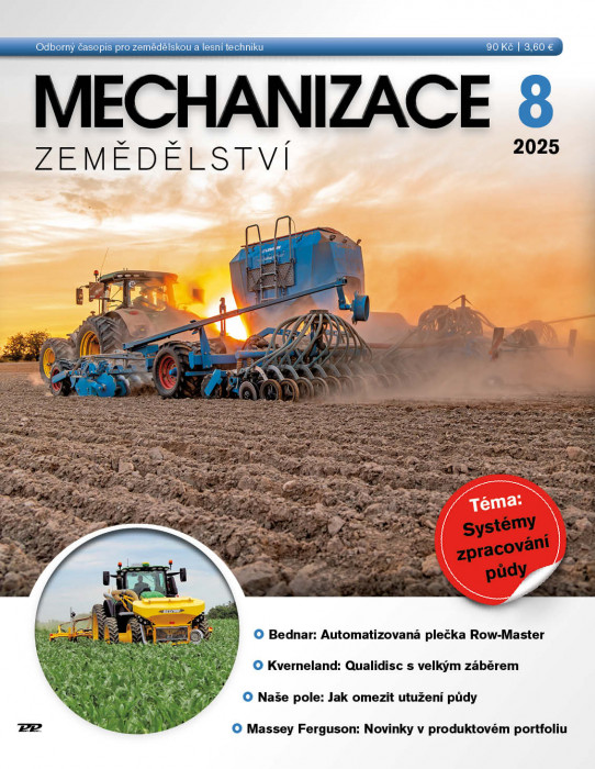 Obálka titulu Mechanizace zemědělství