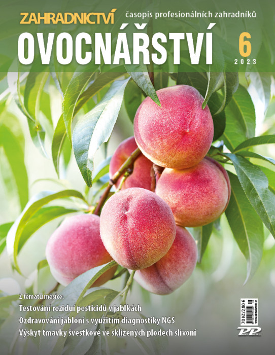 Obálka titulu Zahradnictví Ovocnářství - vydání č. 2/2023