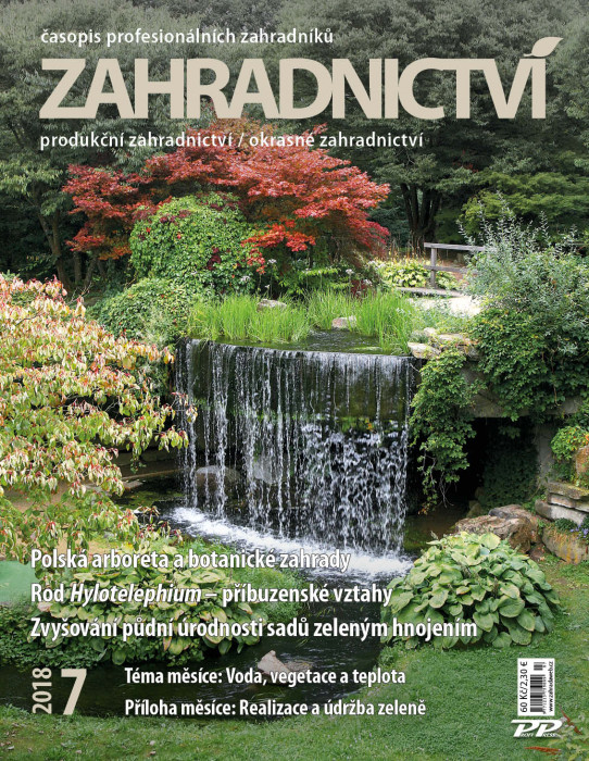 Obálka titulu Zahradnictví - vydání č. 7/2018