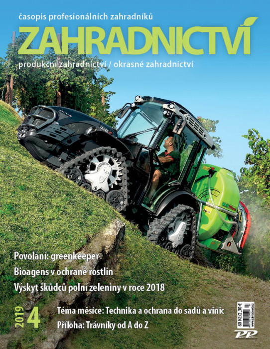 Obálka titulu Zahradnictví - vydání č. 4/2019