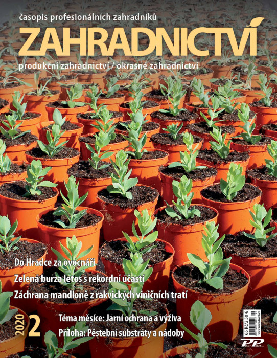 Obálka titulu Zahradnictví - vydání č. 2/2020