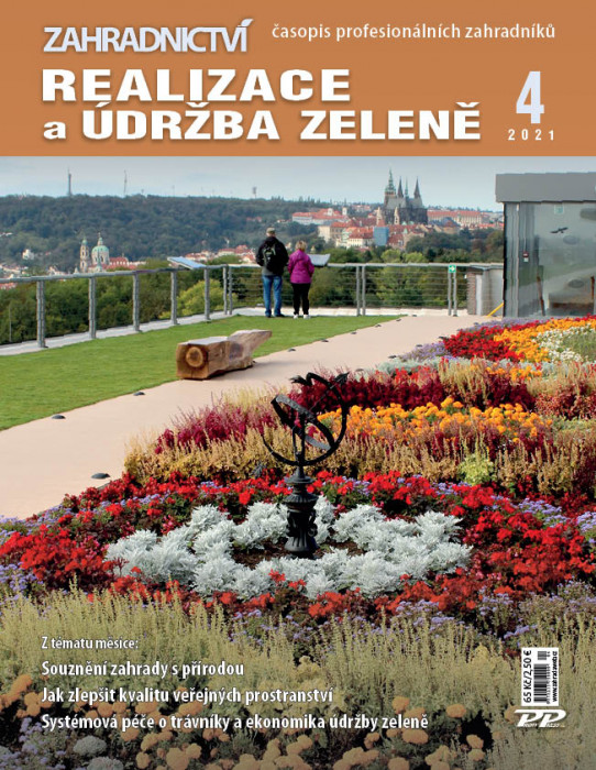 Obálka titulu Zahradnictví - vydání č. 4/2021