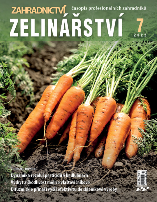 Obálka titulu Zahradnictví - vydání č. 7/2022